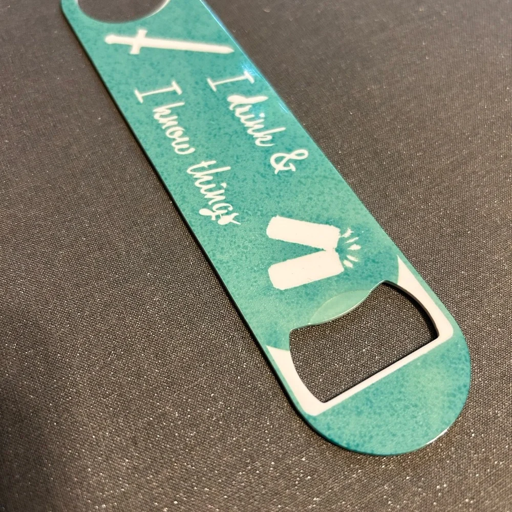 Cricut teal metal